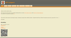 Desktop Screenshot of leipert.cz